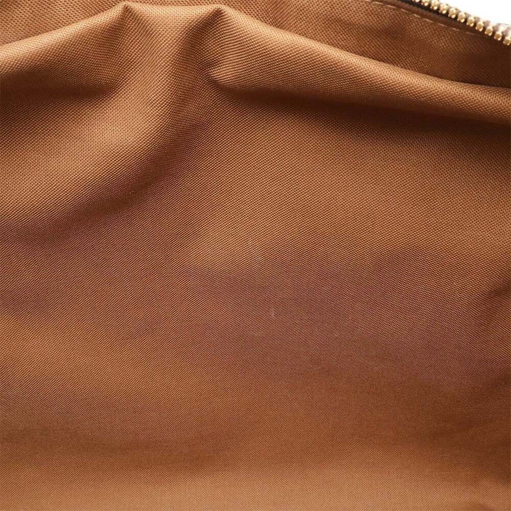 LOUIS VUITTON Authentic Brown Monogram Carryall Boston Bag - Picture 9 of 10